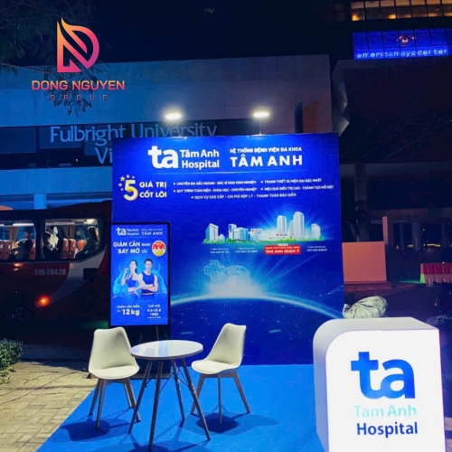 THIẾT KẾ & THI CÔNG BOOTH - BỆNH VIỆN TÂM ANH