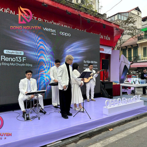 TỔ CHỨC SỰ KIỆN MỞ BÁN OPPO RENO13 F - VIETTEL STORE