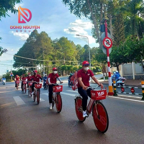 TỔ CHỨC ROADSHOW XE ĐẠP - TRUNG TÂM ANH NGỮ VUS